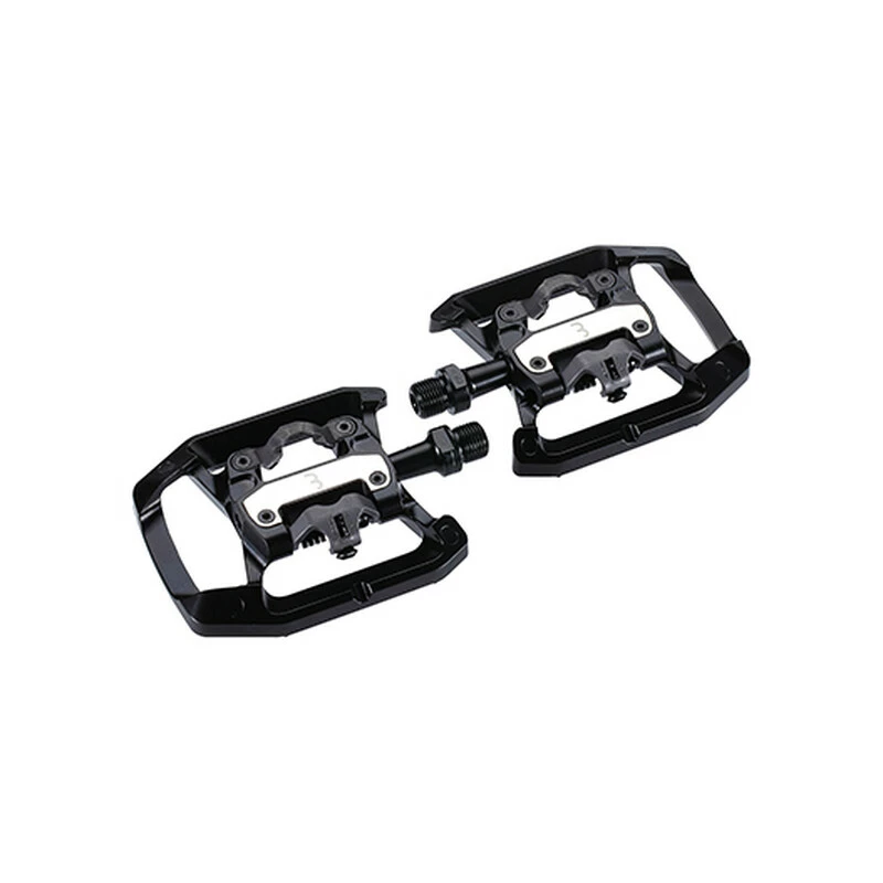 BBB Dualpedal SPD-Flat Schwarz Matt 5 BBB Dualpedal SPD-Flat Schwarz Matt – Bild 3