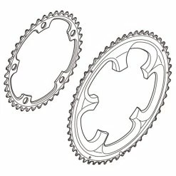 Shimano Ultegra 13 Kettenblatt 53 Z&auml;hne, Y-1LJ 98160 FC 6700-G Grau