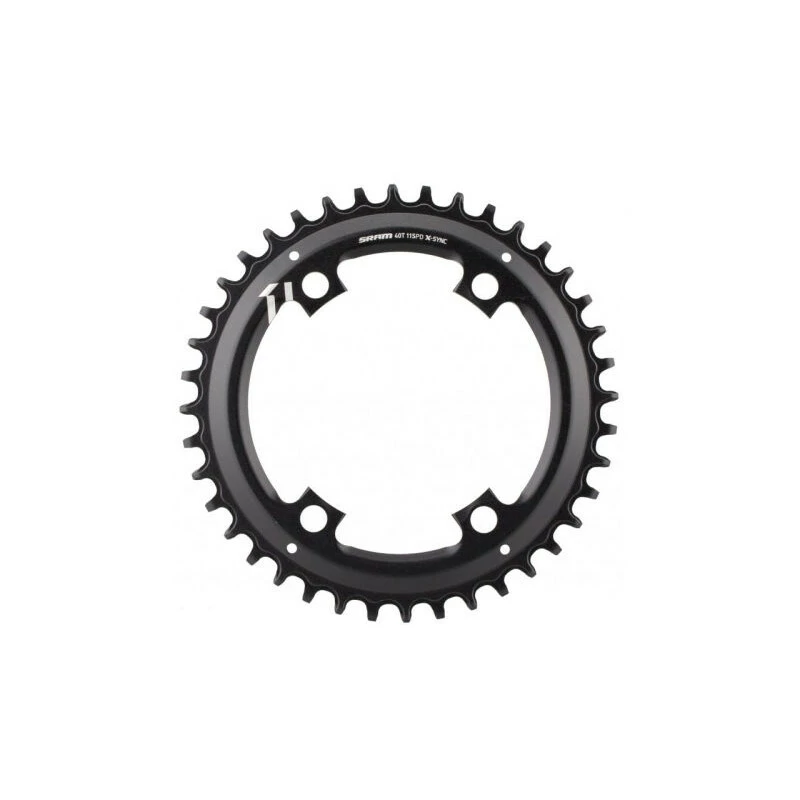 SRAM Kettenblatt Apex1 40Z Ø110mm Asymetrisch 11-fach Schwarz 3 SRAM Kettenblatt Apex1 40Z Ø110mm Asymetrisch 11-fach Schwarz