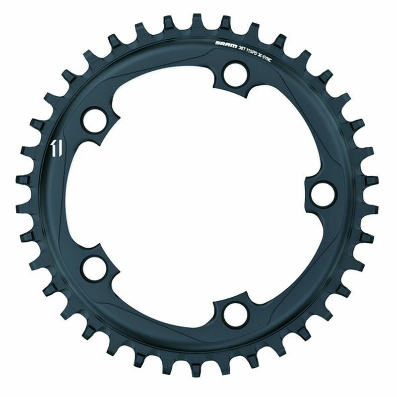 SRAM Kettenblatt X-Sync 46Z BCD 110 11-fach Schwarz, Sram 3 SRAM Kettenblatt X-Sync 46Z BCD 110 11-fach Schwarz, Sram