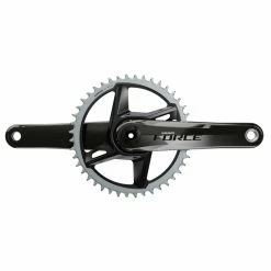 SRAM Kurbel Force 1x DUB 172.5mm 40Z Direct Mount, Gloss Black, Carbon