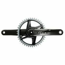 SRAM Kurbel Force 1x Wide DUB 175mm 40Z Direct Mount, Gloss Black, Carbon