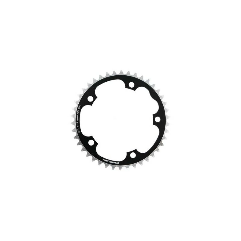 Stronglight Kettenblatt,TYPE S, 130,7075-T6, 42, Black, 10/9 Speeds,CSA,Double In 4 Stronglight Kettenblatt,TYPE S, 130,7075-T6, 42, Black, 10/9 Speeds,CSA,Double In – Bild 2